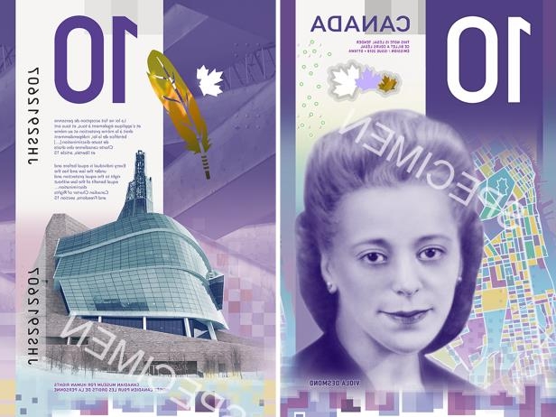 New $10 Canadian Bill Features Civil Rights Activist Viola Desmond