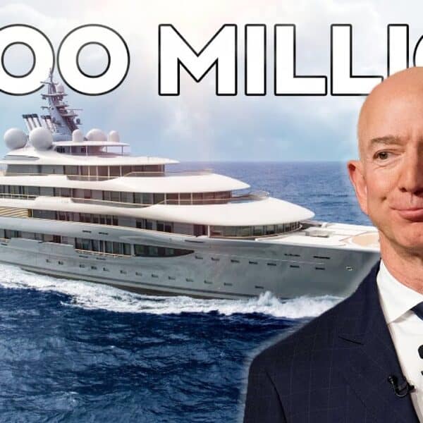 JEFF BEZOS’ $400 MILLION MEGA YACHT!